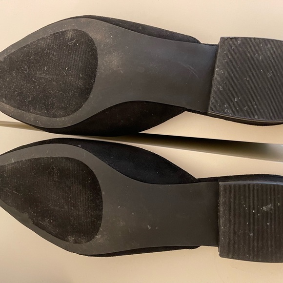 Design Lab Black Suede Mule - Picture 6 of 6